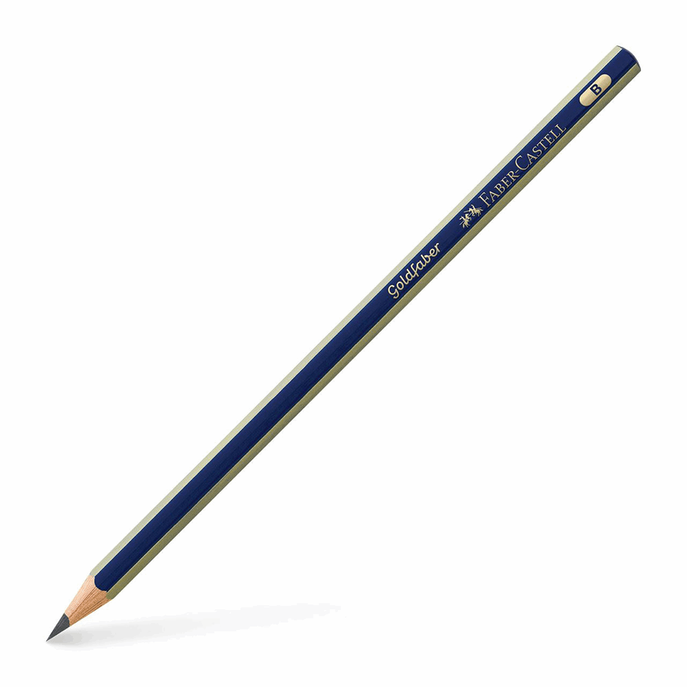 FABER CASTELL ΜΟΛΥΒΙ B GOLDFABER OF112501 12309208