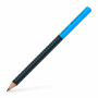 FABER CASTELL ΜΟΛΥΒΙ ΗΒ JUMBO GRIP OF511910 ΔΙΧΡΩΜΟ ΜΑΥΡΟ/ΜΠΛΕ 12310521