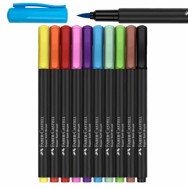 FABER CASTELL ΣΧΟΛΙΚΟΙ ΜΑΡΚΑΔΟΡΟΙ BLACK EDITION RR116451 ΣΕΤ 10τμχ 12310824