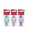 FABER CASTELL ΧΑΡΑΚΑΣ ΜΕΤΑΛΛΙΚΟΣ 15cm SPARKLE TD172015 SKY BLUE/ΡΟΖ/ΜΩΒ 12310892