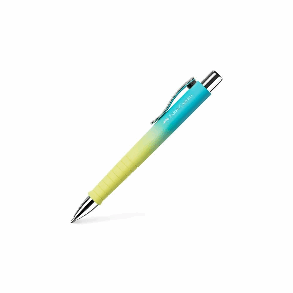 FABER CASTELL ΣΤΥΛΟ POLY SUMMER EDITION ΧΒ OF241109 ΜΠΛΕ-ΚΙΤΡΙΝΟ 12310968