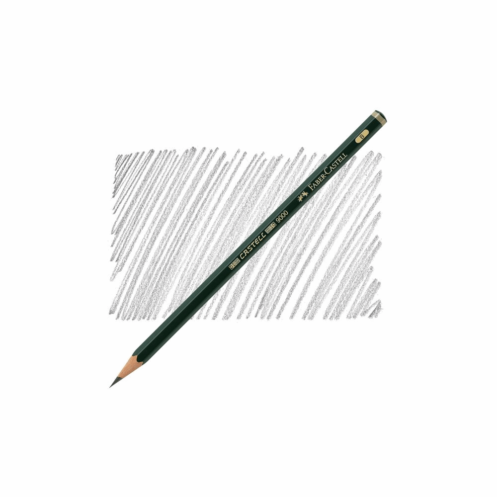 FABER CASTELL ΜΟΛΥΒΙ ΣΧΕΔΙΟΥ Β CASTELL 9000 OF119001 ΠΡΑΣΙΝΟ 12303070