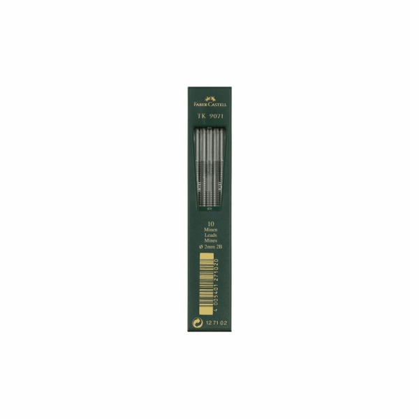 FABER CASTELL ΜΥΤΕΣ ΤΚ 2mm 10 τμχ 2Β 12303218
