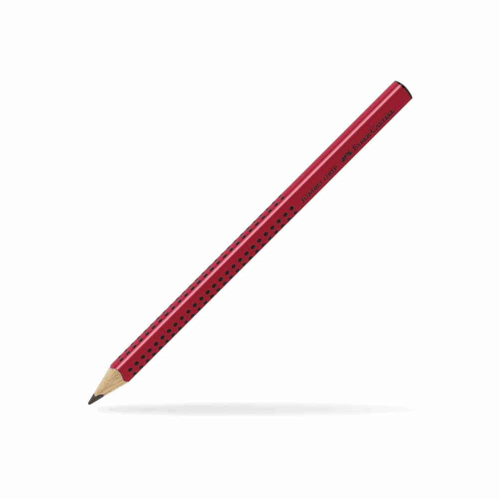 FABER CASTELL ΜΟΛΥΒΙ JUMBO GRIP ΚΟΚΚΙΝΟ - 111972