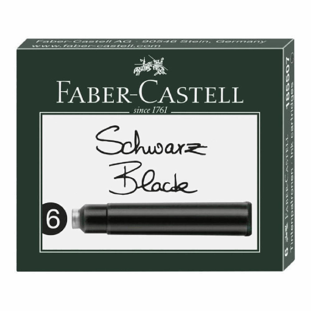 FABER CASTELL ΑΜΠΟΥΛΑ ΜΕΛΑΝΙ ΠΕΝΑΣ ΜΑΥΡΟ - 12308102