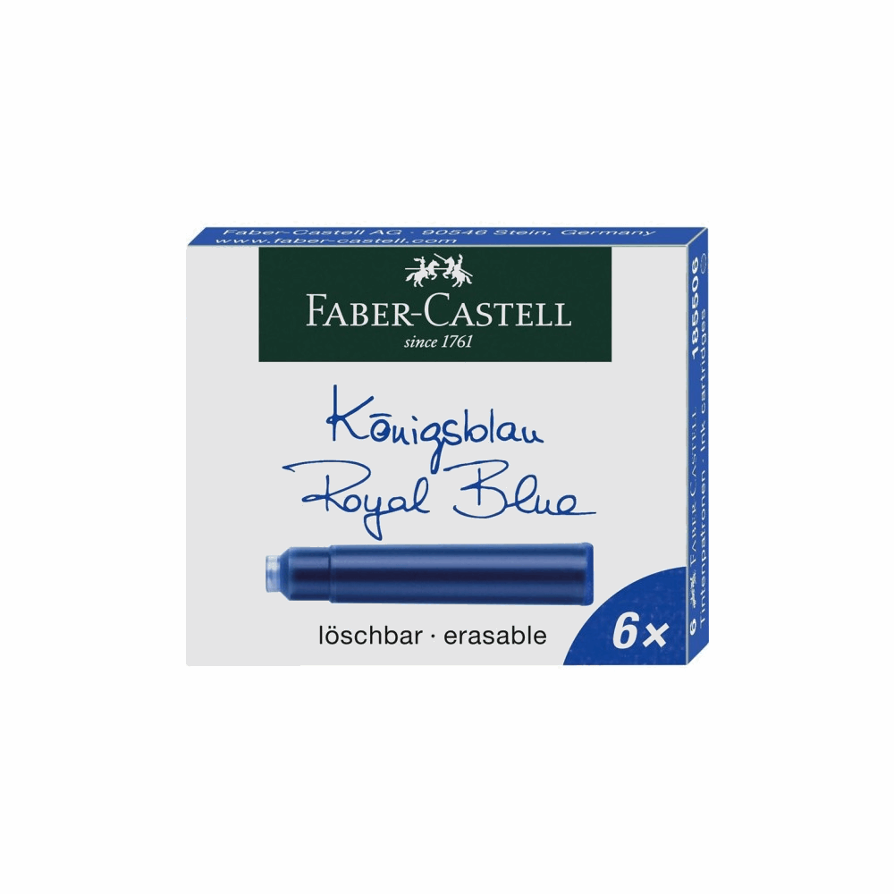 FABER CASTELL ΑΜΠΟΥΛΑ ΜΕΛΑΝΙ ΠΕΝΑΣ ΜΠΛΕ - 12308100