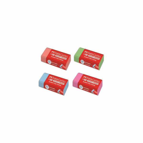 FABER CASTELL ΓΟΜΑ DUST FREE ΠΑΣΤΕΛ ΧΡΩΜΑΤΑ 12307937