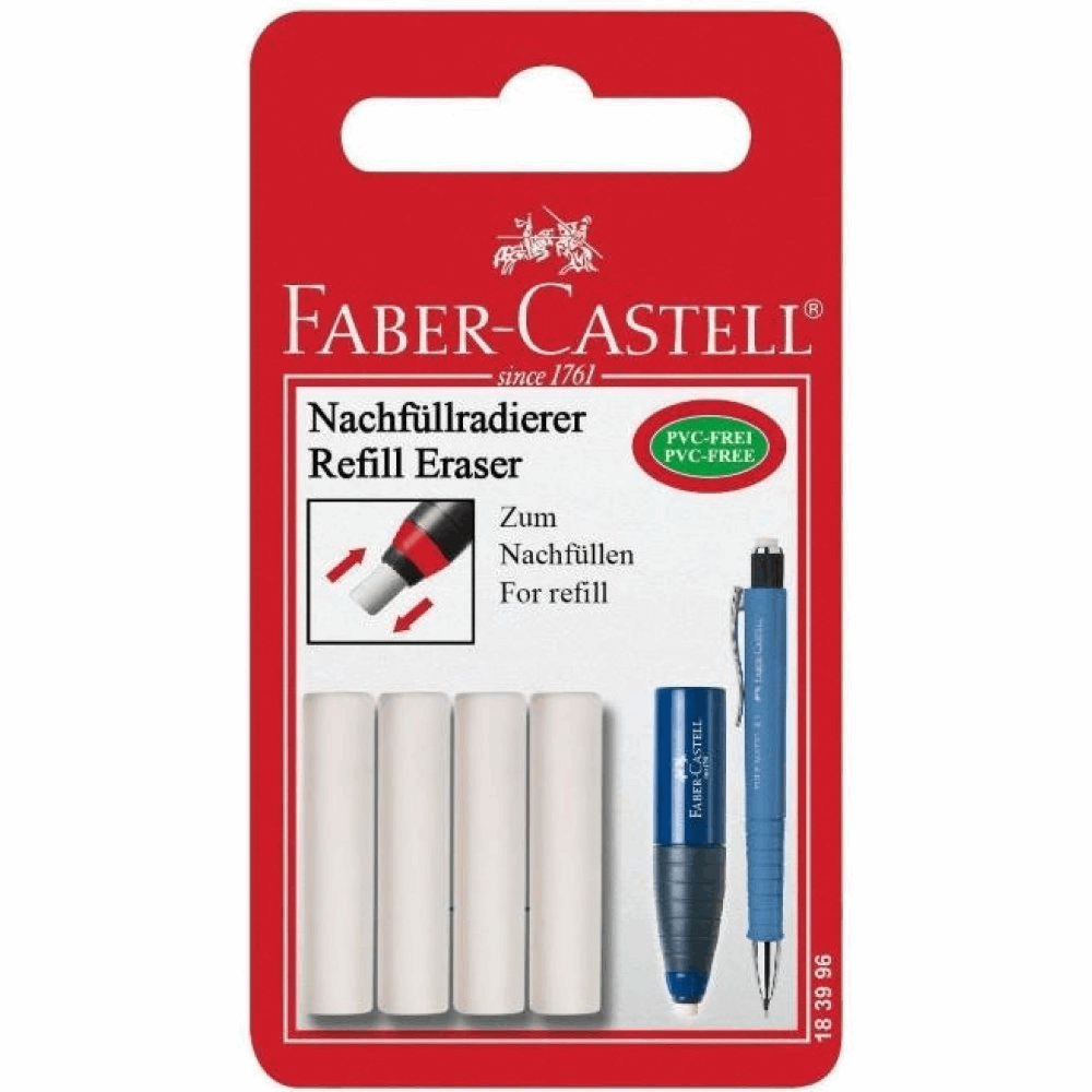 FABER CASTELL ΓΟΜΕΣ ΑΝΤΑΛΛΑΚΤΙΚΕΣ ΓΙΑ 183998 ΜΗΧΑΝΙΚΑ ΜΟΛΥΒΙΑ 108183995