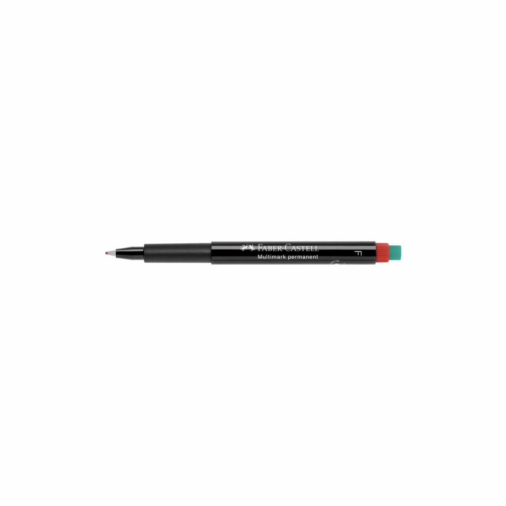 FABER CASTELL ΜΑΡΚΑΔΟΡΑΚΙ ΓΡΑΦΗΣ ΜΕ ΓΟΜΑ MULTIMARK 1513 F 0,6mm OF151321 PERMANENT ΚΟΚΚΙΝΟ 12303607