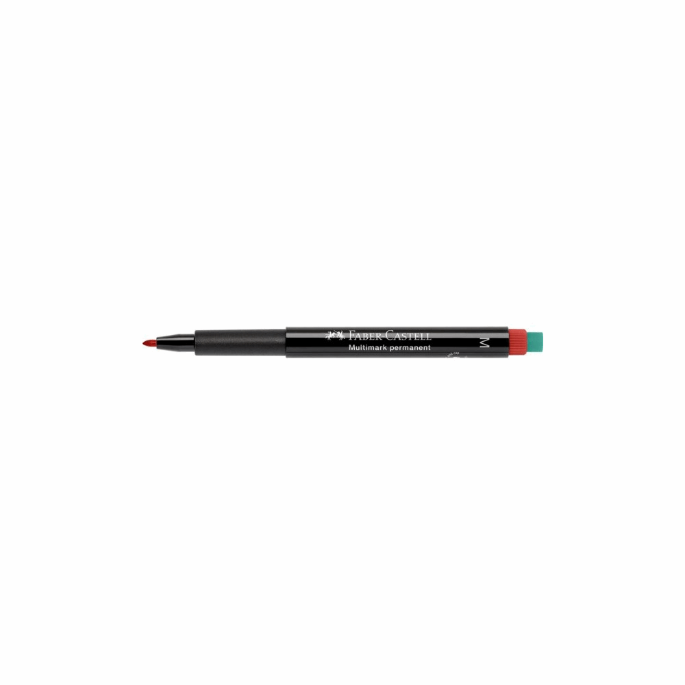 FABER CASTELL ΜΑΡΚΑΔΟΡΑΚΙ ΓΡΑΦΗΣ ΜΕ ΓΟΜΑ MULTIMARK 1525 Μ 1mm OF152521 PERMANENT ΚΟΚΚΙΝΟ 12303655