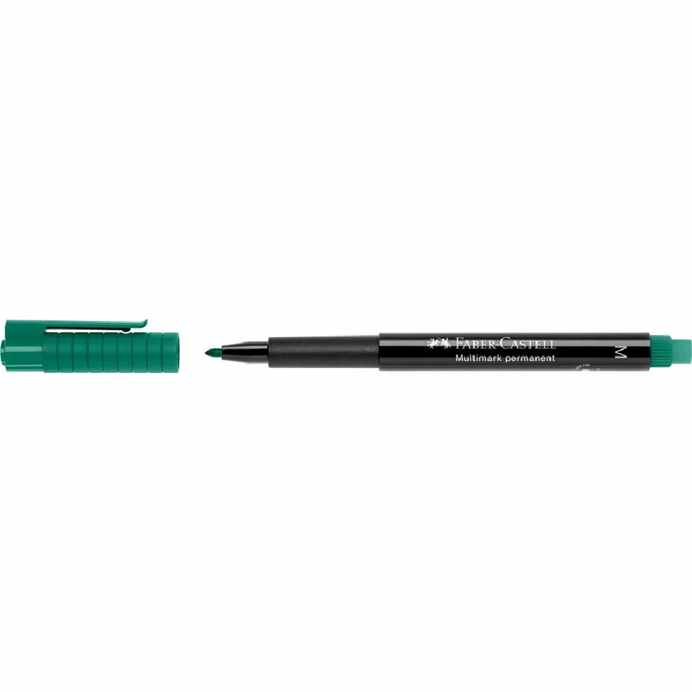 FABER CASTELL ΜΑΡΚΑΔΟΡΑΚΙ ΓΡΑΦΗΣ ΜΕ ΓΟΜΑ MULTIMARK 1525 Μ 1mm OF152563 PERMANENT ΠΡΑΣΙΝΟ 12303658