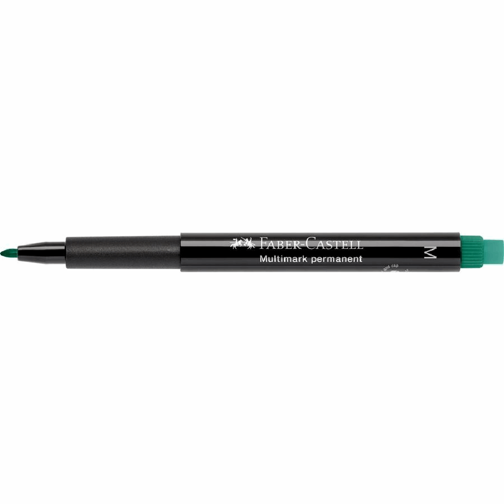 FABER CASTELL ΜΑΡΚΑΔΟΡΑΚΙ ΓΡΑΦΗΣ ΜΕ ΓΟΜΑ MULTIMARK 1525 Μ 1mm OF152563 PERMANENT ΠΡΑΣΙΝΟ 12303658