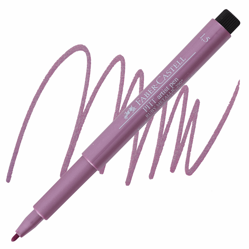 FABER CASTELL METALLICS ΜΑΡΚΑΔΟΡΑΚΙ ΣΧΕΔΙΟΥ 1,5mm OF167390 WATER BASED INDIAN INK ΡΟΥΜΠΙΝΙ 12307840
