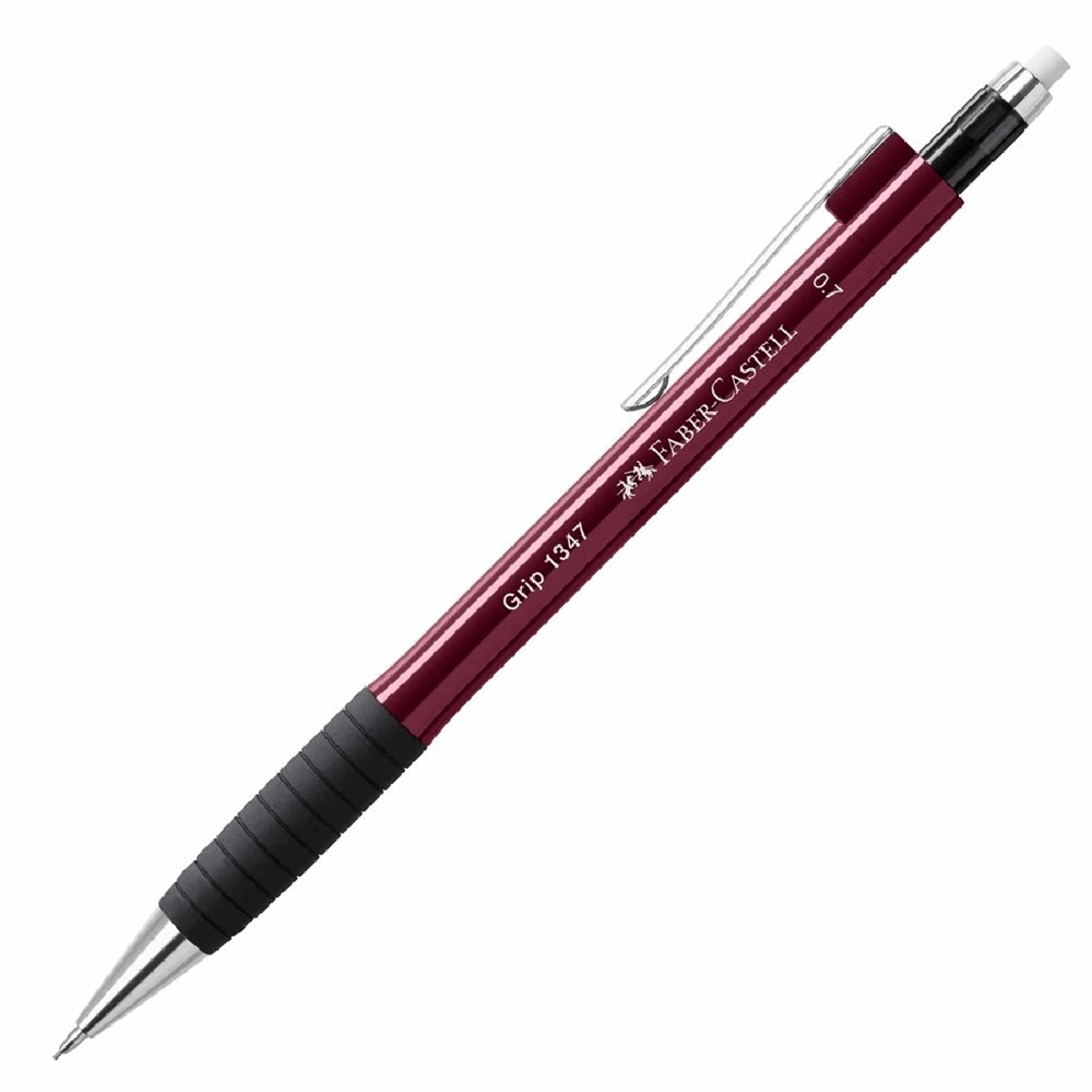 FABER CASTELL ΜΗΧΑΝΙΚΟ ΜΟΛΥΒΙ 0,7mm GRIP 1347 OF134721 ΚΟΚΚΙΝΟ CLASSIC 12303495