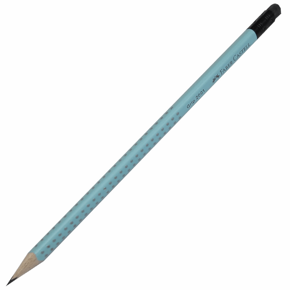 FABER CASTELL ΜΟΛΥΒΙ Β ΜΕ ΓΟΜΑ GRIP 2001 OF100-129-424 ΜΕΝΤΑ 12310261