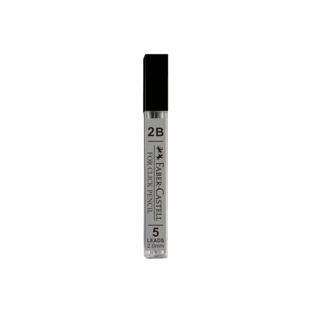 FABER CASTELL ΜΥΤΕΣ 2mm 2B 5 τμχ