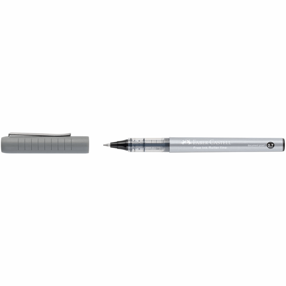 FABER CASTELL ΣΤΥΛΟ FREE INK. 0.7 ΜΑΥΡΟ