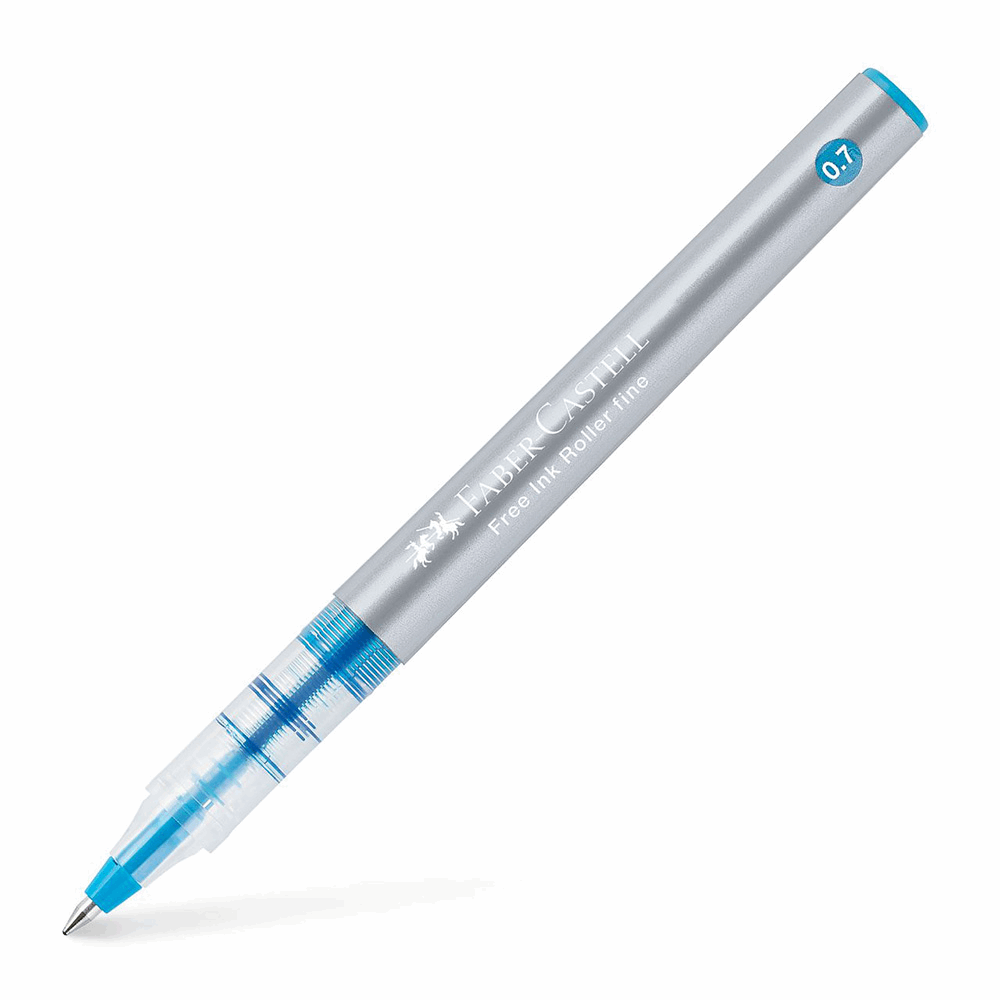 FABER CASTELL ΣΤΥΛΟ FREE INK. 0.7 ΣΙΕΛ