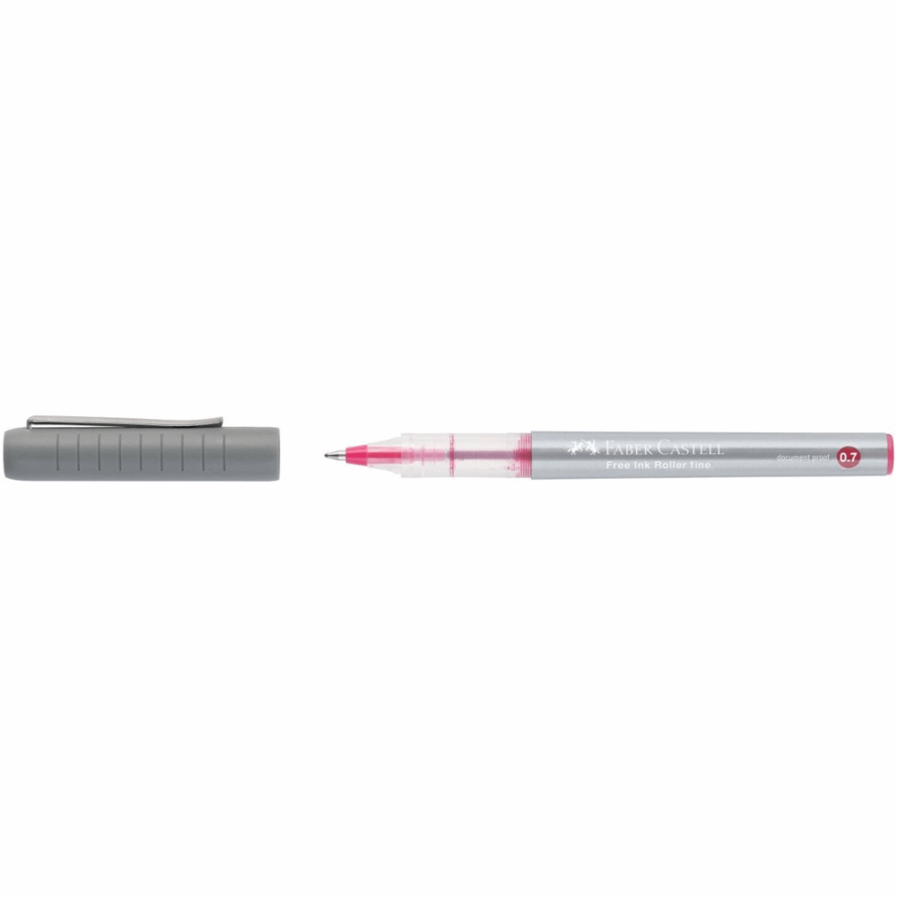 FABER CASTELL ΣΤΥΛΟ FREE INK. 0.7 ΦΟΥΞΙΑ