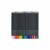 FABER CASTELL ΣΧΟΛΙΚΕΣ ΞΥΛΟΜΠΟΓΙΕΣ BLACK EDITION RR116424 ΣΕΤ 24 τμχ 12310080