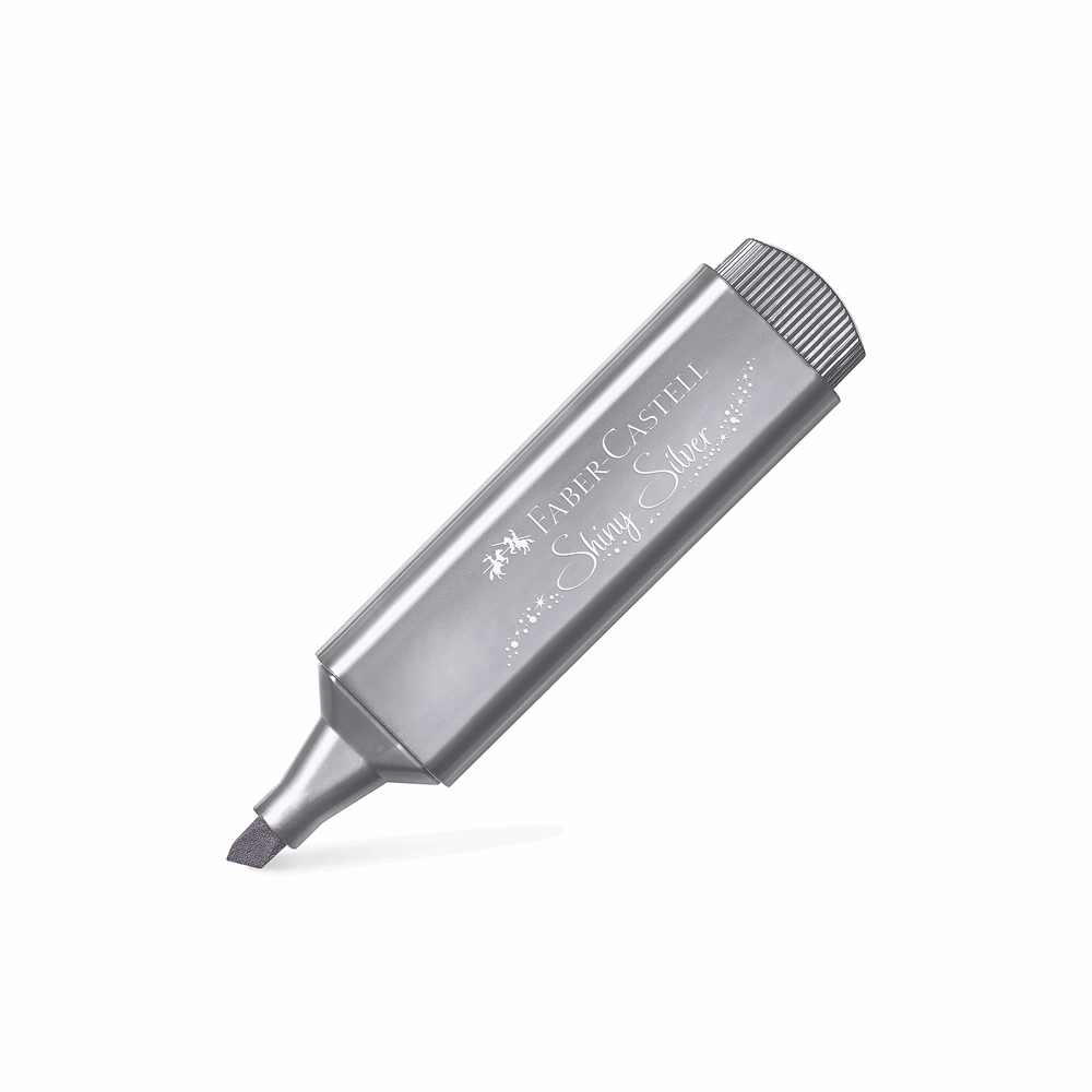 FABER CASTELL ΥΠΟΓΡΑΜΜΙΣΤΗΣ ΜΕΤΑΛΛΙΚΟΣ ΑΣΗΜΙ 12310065