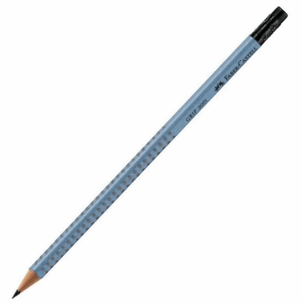 FABER CASTELL ΜΟΛΥΒΙ GRIP ΜΕ ΓΟΜΑ BLUE RAF HB 12311175 OF100-180-446