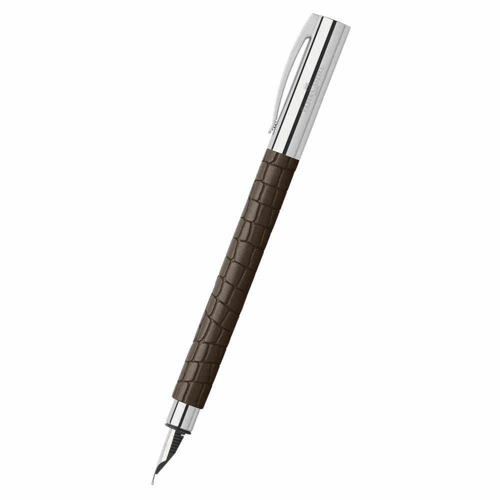 FABER CASTELL ΠΕΝΑ ABITION 3D CROCO KAΦΕ 12309934