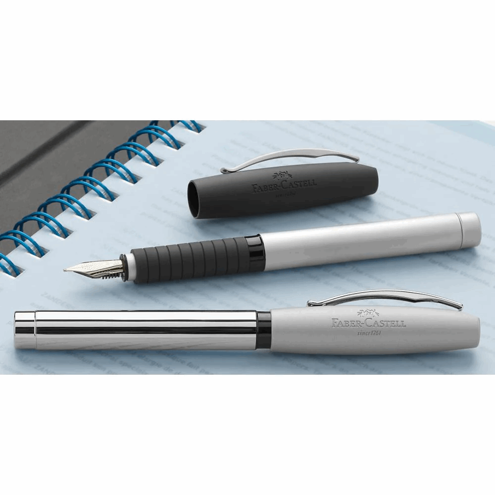 FABER CASTELL ΣΤΥΛΟ R.B. BASIC METAL ΑΣΗΜΙ 12306424