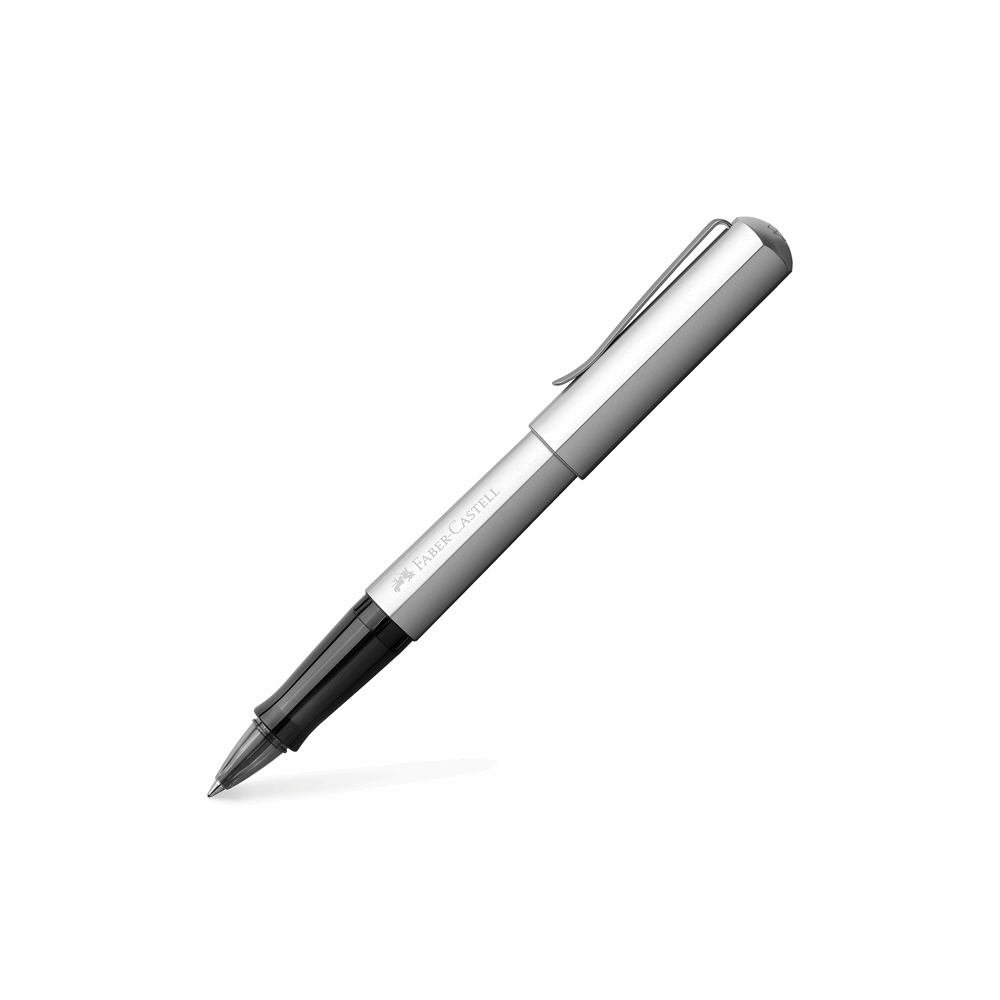 FABER CASTELL ΣΤΥΛΟ HEXO ROLLER ΑΣΗΜΙ 12310135