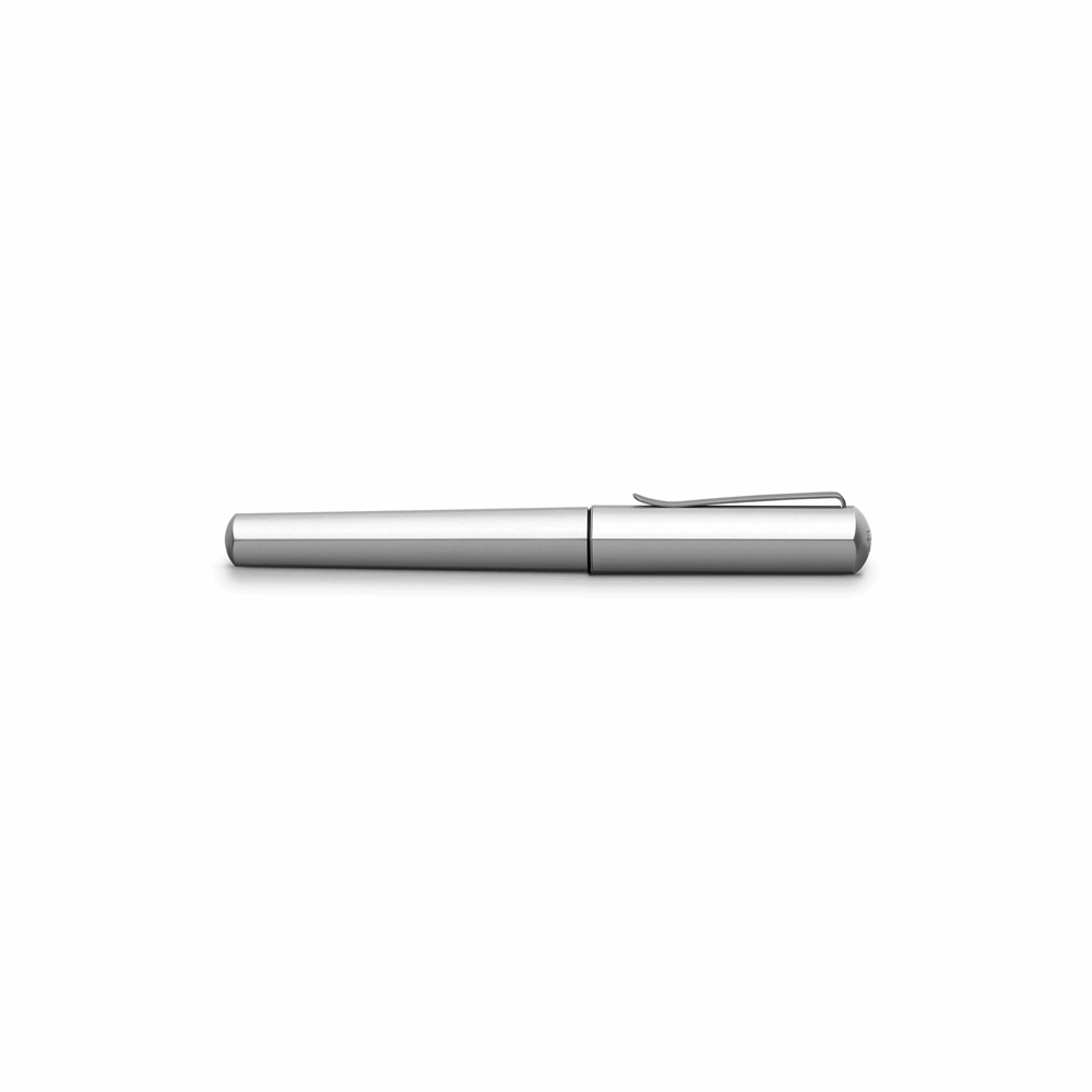 FABER CASTELL ΣΤΥΛΟ HEXO ROLLER ΑΣΗΜΙ 12310135