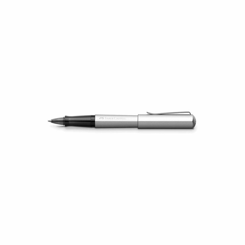 FABER CASTELL ΣΤΥΛΟ HEXO ROLLER ΑΣΗΜΙ 12310135