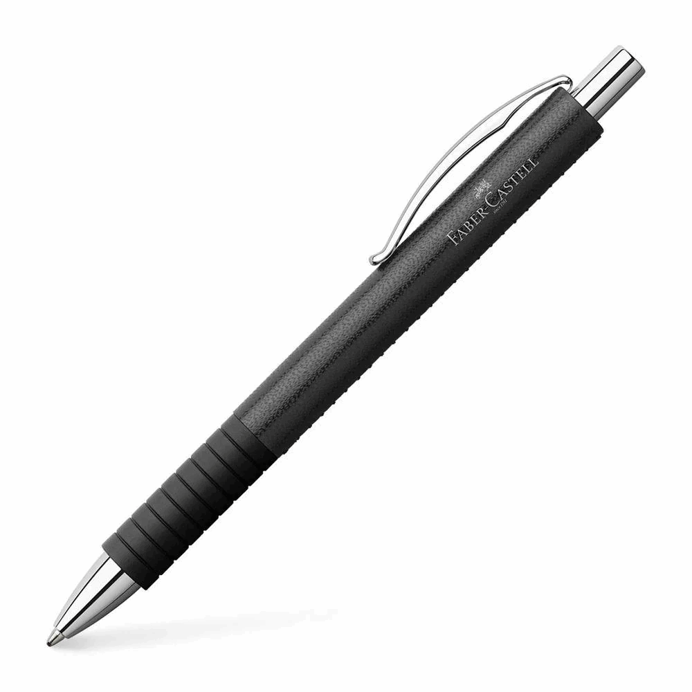 FABER CASTELL ΣΤΥΛΟ BASIC BLACK BALLPEN LEATHER 12307553