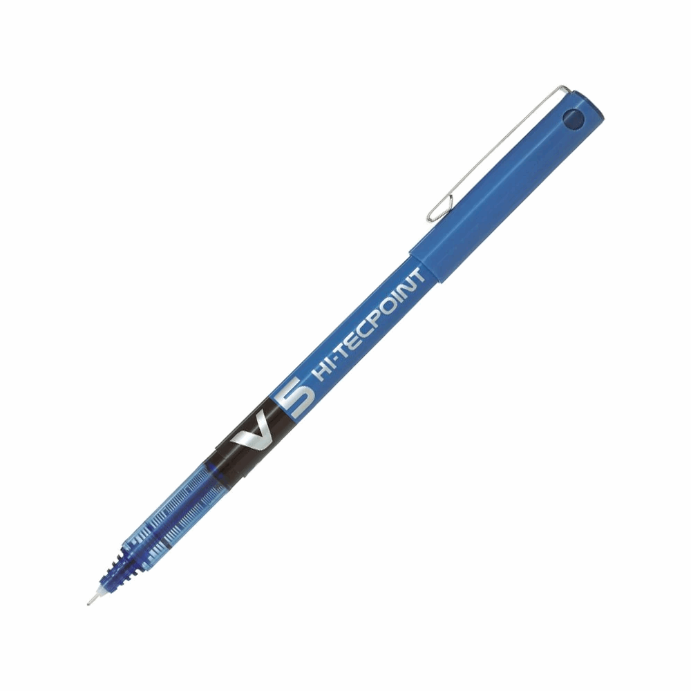 PILOT ΣΤΥΛΟ ΥΓΡΗΣ ΜΕΛΑΝΗΣ V5 HI-TECPOINT FINE 0,5mm ΚΑΠΑΚΙ ΜΕ ΚΛΙΠ ΜΠΛΕ BX-V5L 230.516514