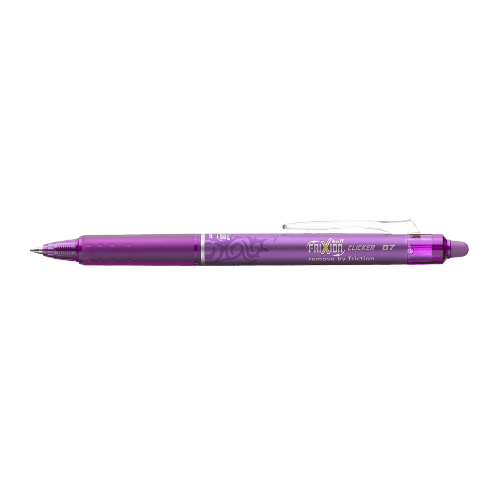 PILOT ΣΤΥΛΟ FRIXION CLICKER 0.7 BLRT-FR7-PU ΑΝΟΙΧΤΟ ΜΩΒ 230.664731