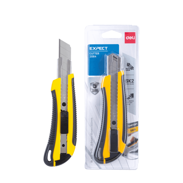 DELI ΚΟΠΙΔΙ ΣΠΑΣΤΟ ΠΛΑΣΤΙΚΟ ΜΕΓΑΛΟ 10cm E2064 ΚΙΤΡΙΝΟ 231.2064