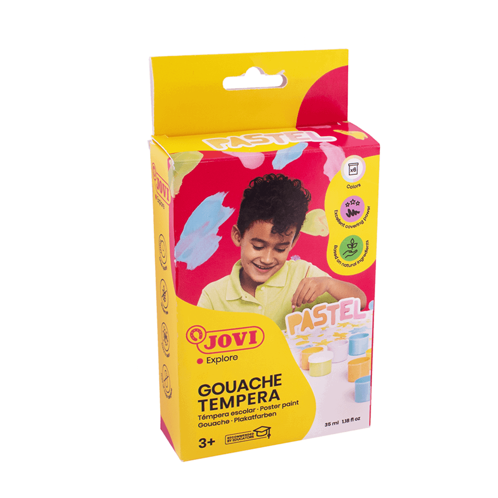 JOVI ΤΕΜΠΕΡΑ 6 ΧΡΩΜΑΤΑ 35ml PASTEL 507P 226.032070