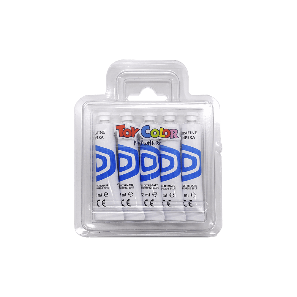 TOY COLOR ΤΕΜΠΕΡΑ SUPERWASHABLE 12ml PRIMARY 730.17 ULTRAMARINE ΜΠΛΕ 220.003447