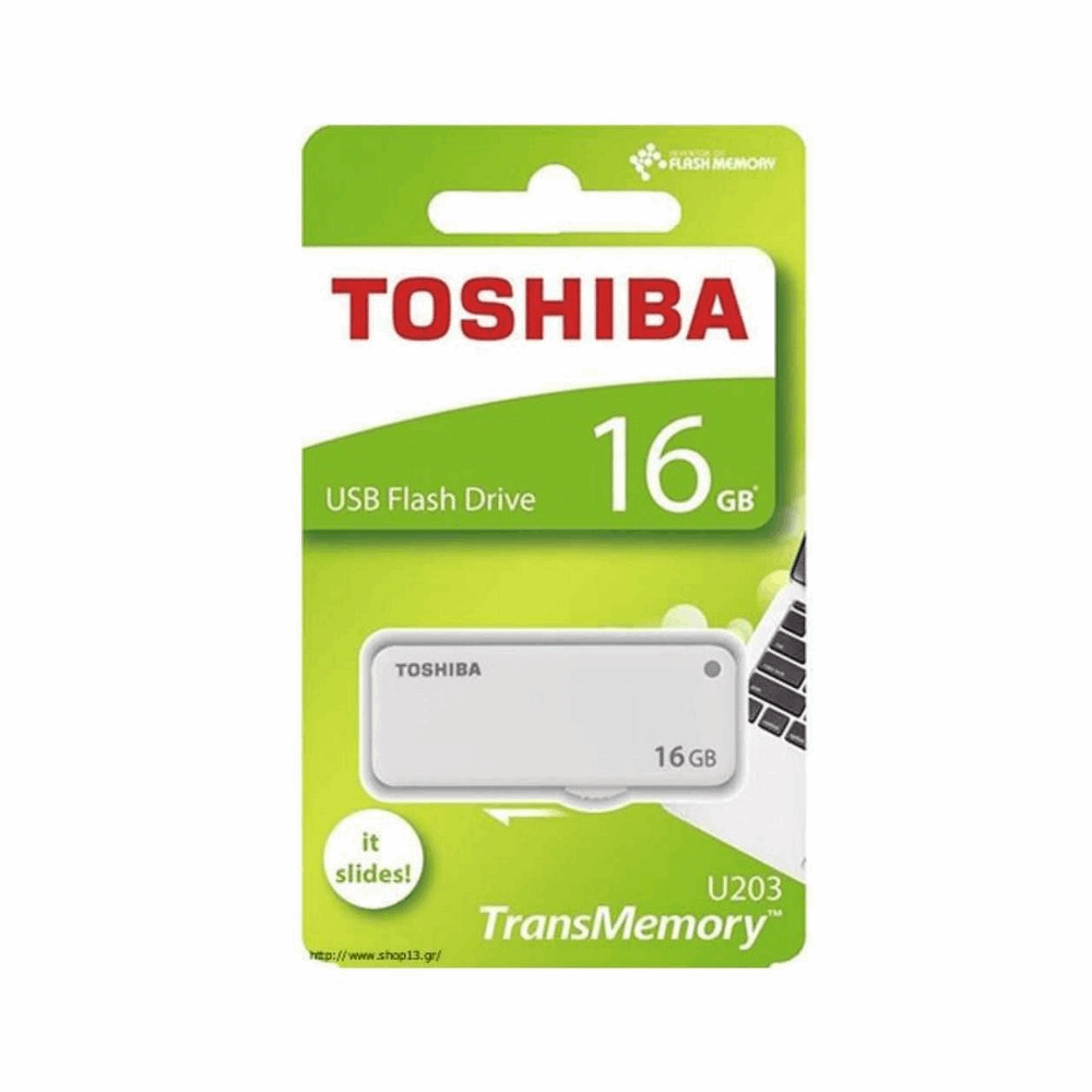 TOSHIBA FLASH DRIVE 16GB USB 2.0