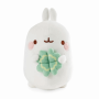MyMochi - Λούτρινο 16cm Molang με φύλλο τρυφυλλιού σε κουτί δώρου NIC48874