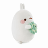 MyMochi - Λούτρινο 16cm Molang με φύλλο τρυφυλλιού σε κουτί δώρου NIC48874