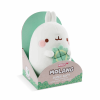 MyMochi - Λούτρινο 16cm Molang με φύλλο τρυφυλλιού σε κουτί δώρου NIC48874
