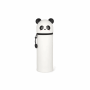 LEGAMI KA0010 2-IN-1 SILICONE PENCIL CASE - KAWAII - PANDA