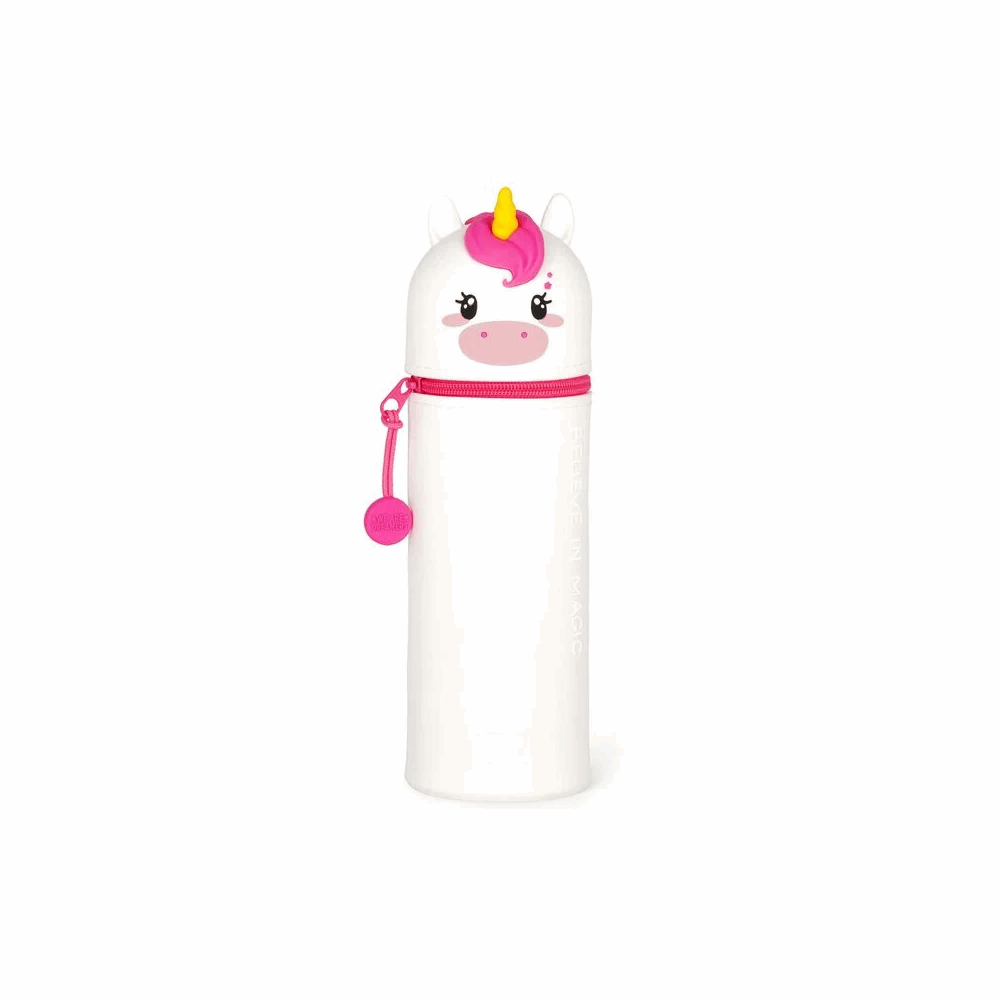 LEGAMI KA0012 2-IN-1 SILICONE PENCIL CASE - KAWAII - UNICORN