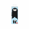 LEGAMI KA0015 2-IN-1 SILICONE PENCIL CASE - KAWAII - PENGUIN