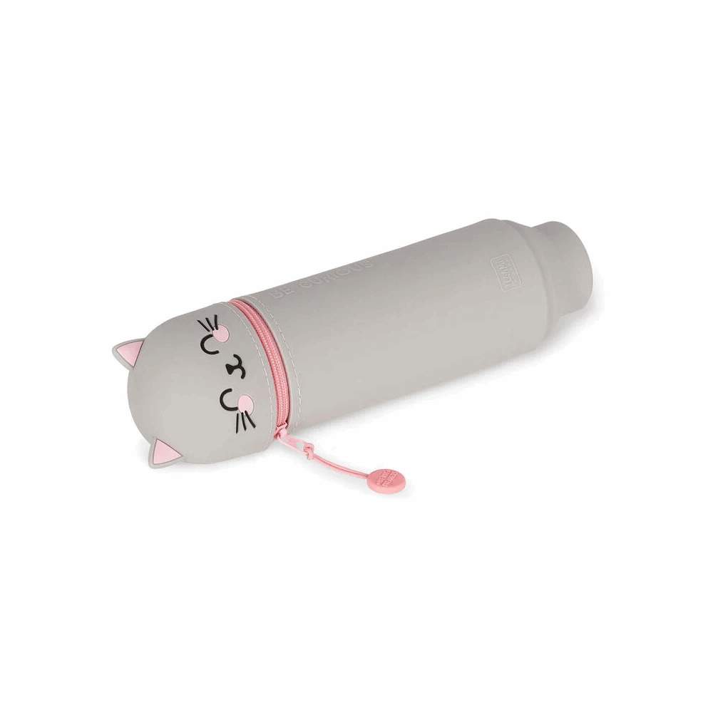 LEGAMI KA0016 2-IN-1 SILICONE PENCIL CASE - KAWAII - KITTY