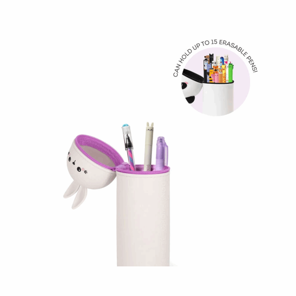 LEGAMI KA0014 2-IN-1 SILICONE PENCIL CASE - KAWAII - BUNNY