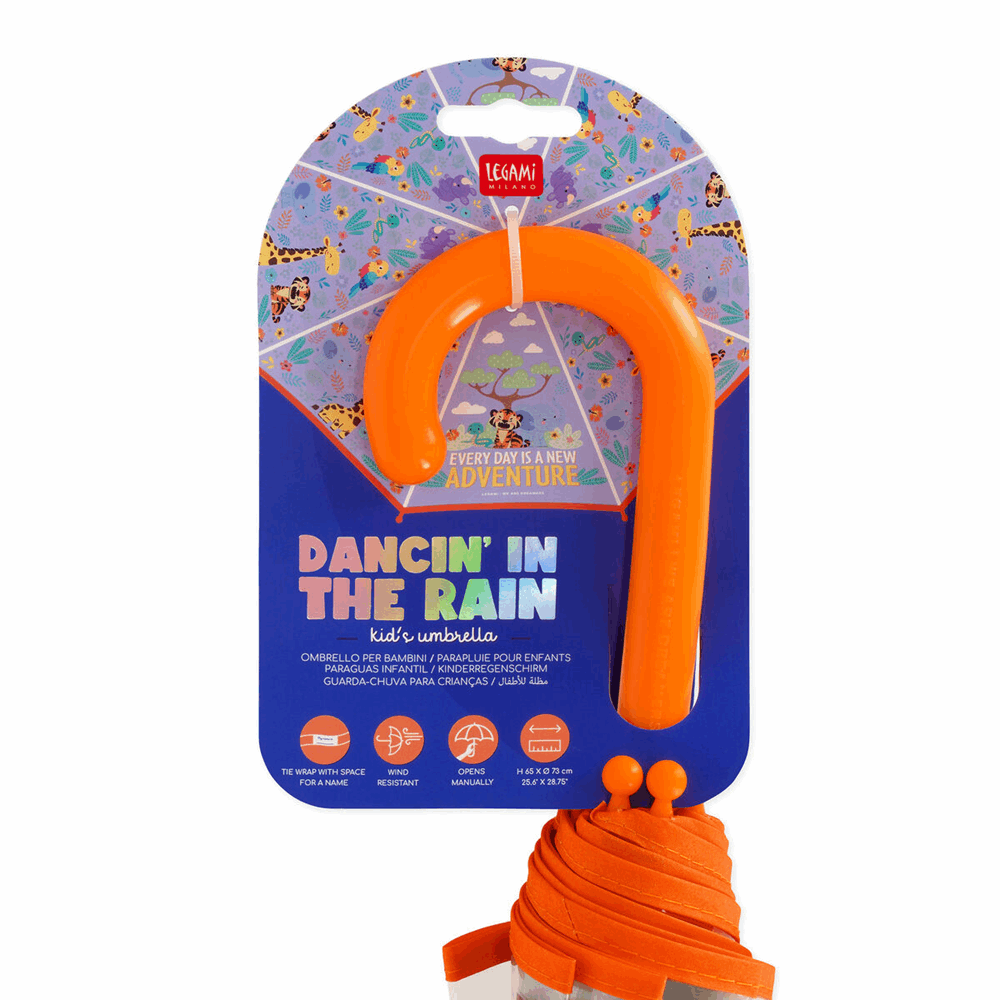 LEGAMI KUM0006 KID’S UMBRELLA - KIDS UMBRELLA - JUNGLE