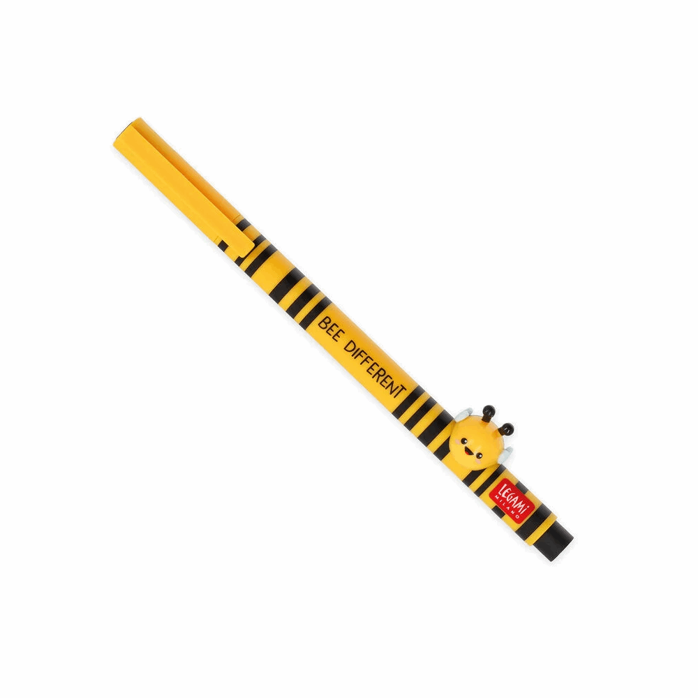 LEGAMI CPP0012 GEL PEN WITH ANIMAL DECORATION - LOVELY FRIENDS BEE