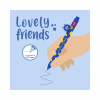 LEGAMI CPPKIT14 GEL PEN WITH ANIMAL DECORATION - LOVELY FRIENDS MONSTER