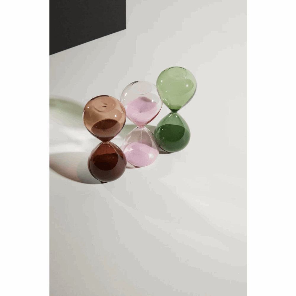 DESIGNWORKSINK HOURGLASS (15 MIN) BOXED - SMOKY QUARTZ DHGL15-1002